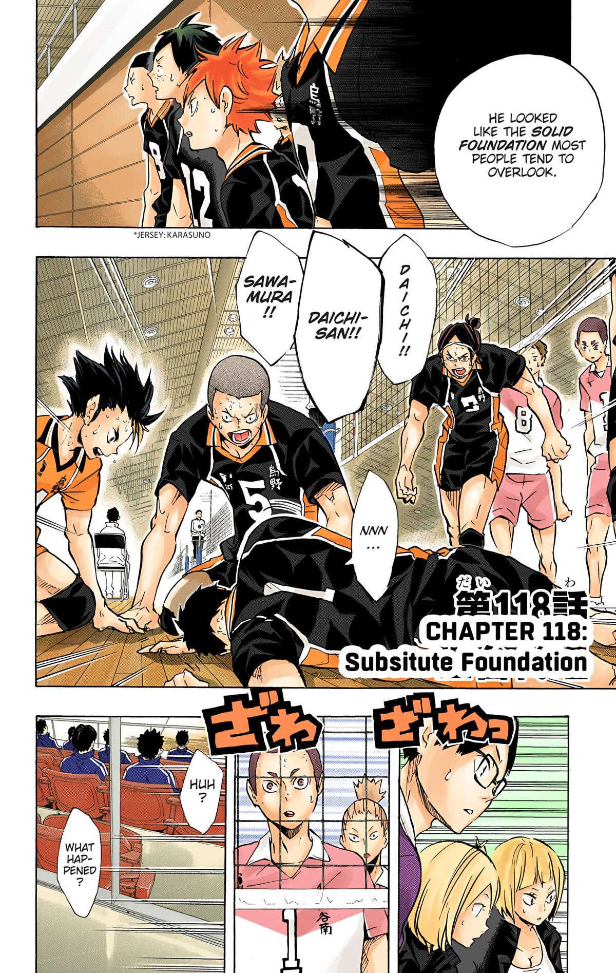 Haikyu!! (Color) Chapter 118