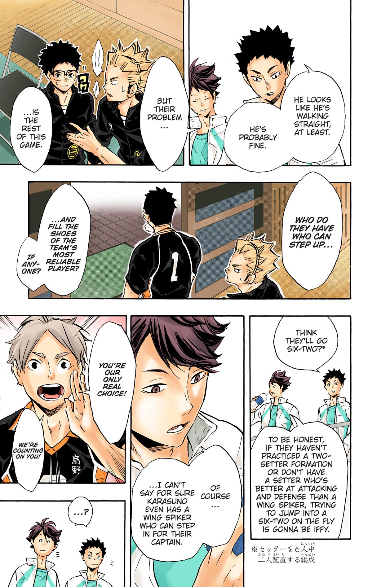 Haikyu!! (Color) Chapter 118