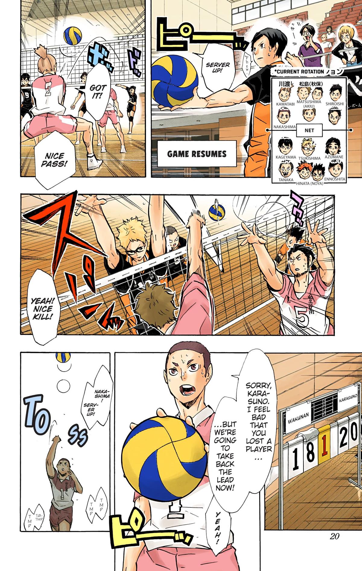 Haikyu!! (Color) Chapter 118