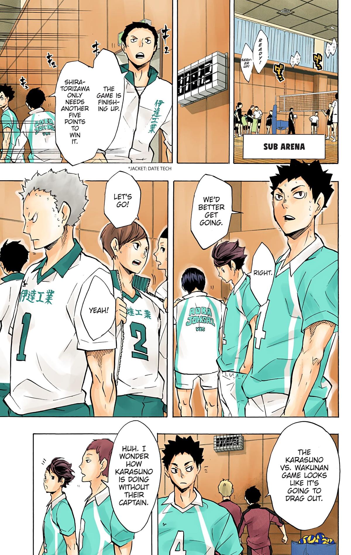 Haikyu!! (Color) Chapter 120