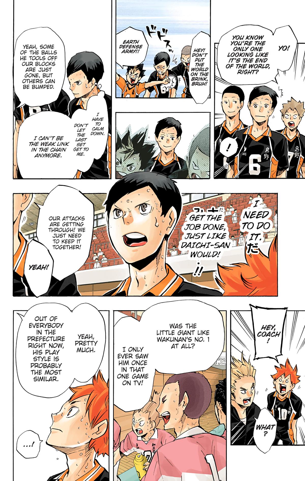 Haikyu!! (Color) Chapter 121