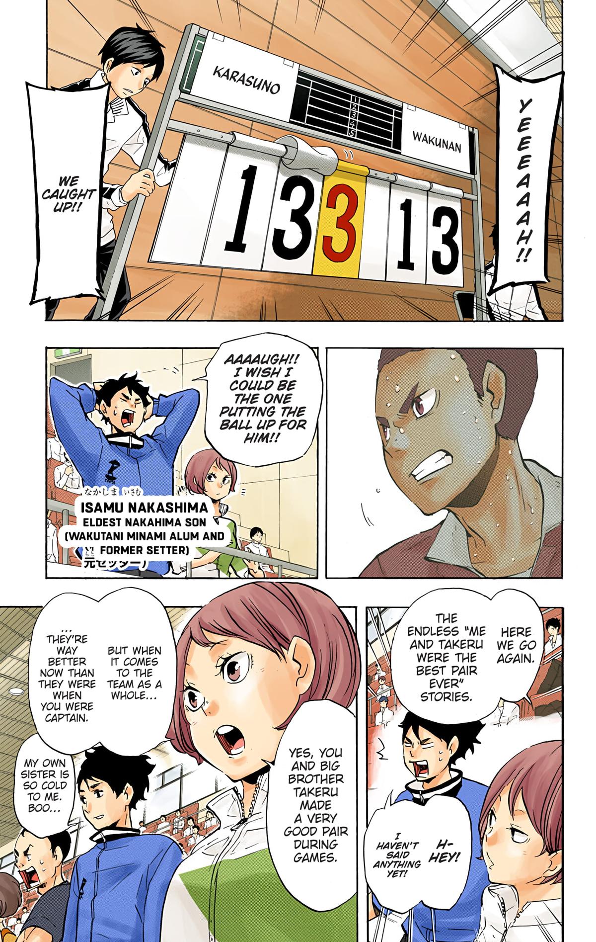 Haikyu!! (Color) Chapter 123