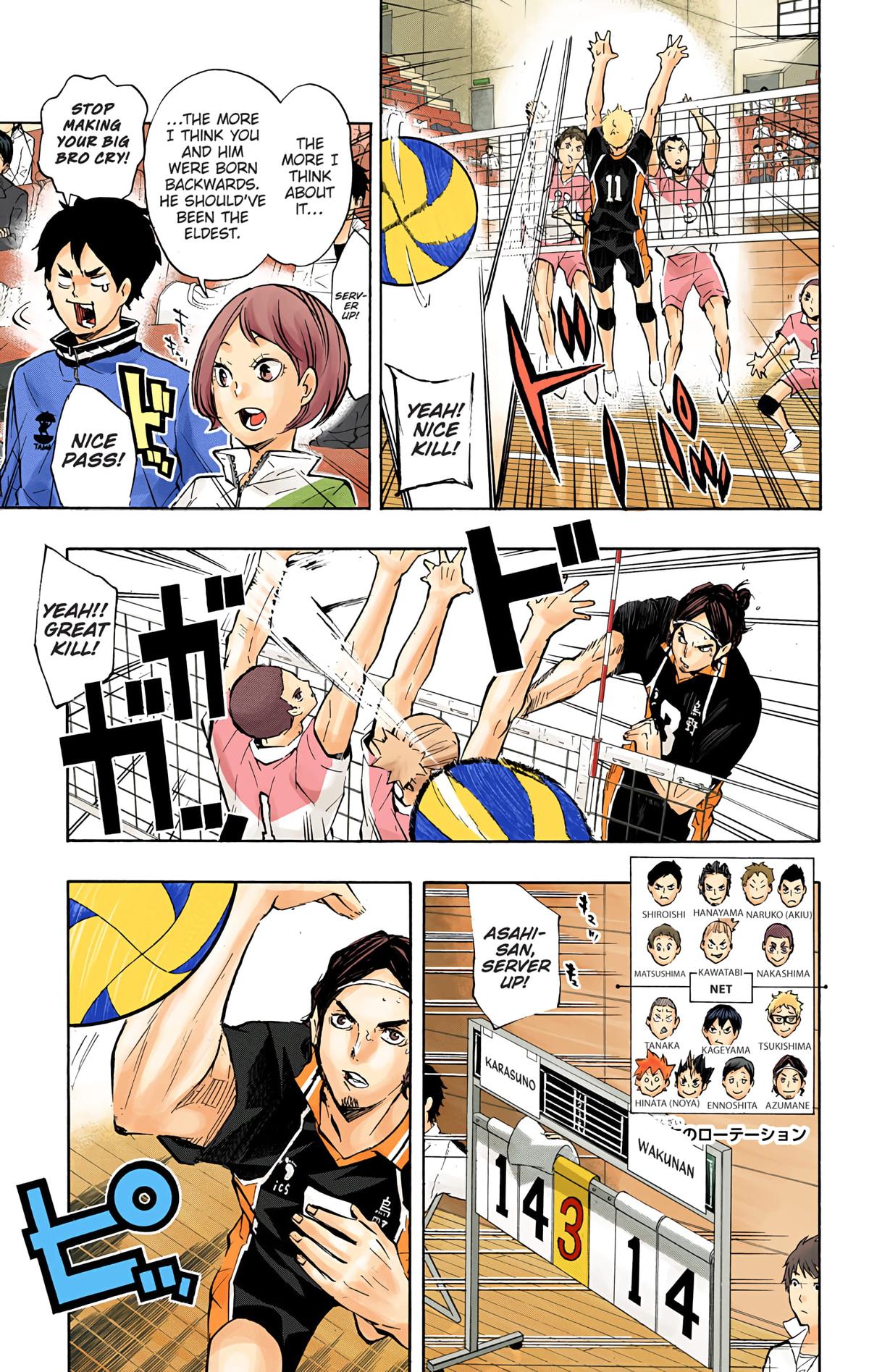 Haikyu!! (Color) Chapter 123