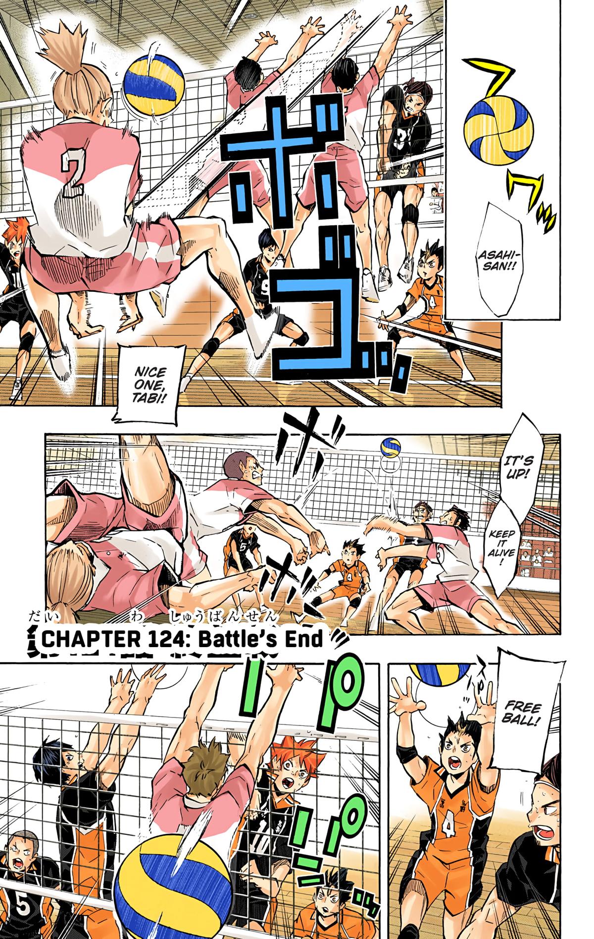 Haikyu!! (Color) Chapter 124