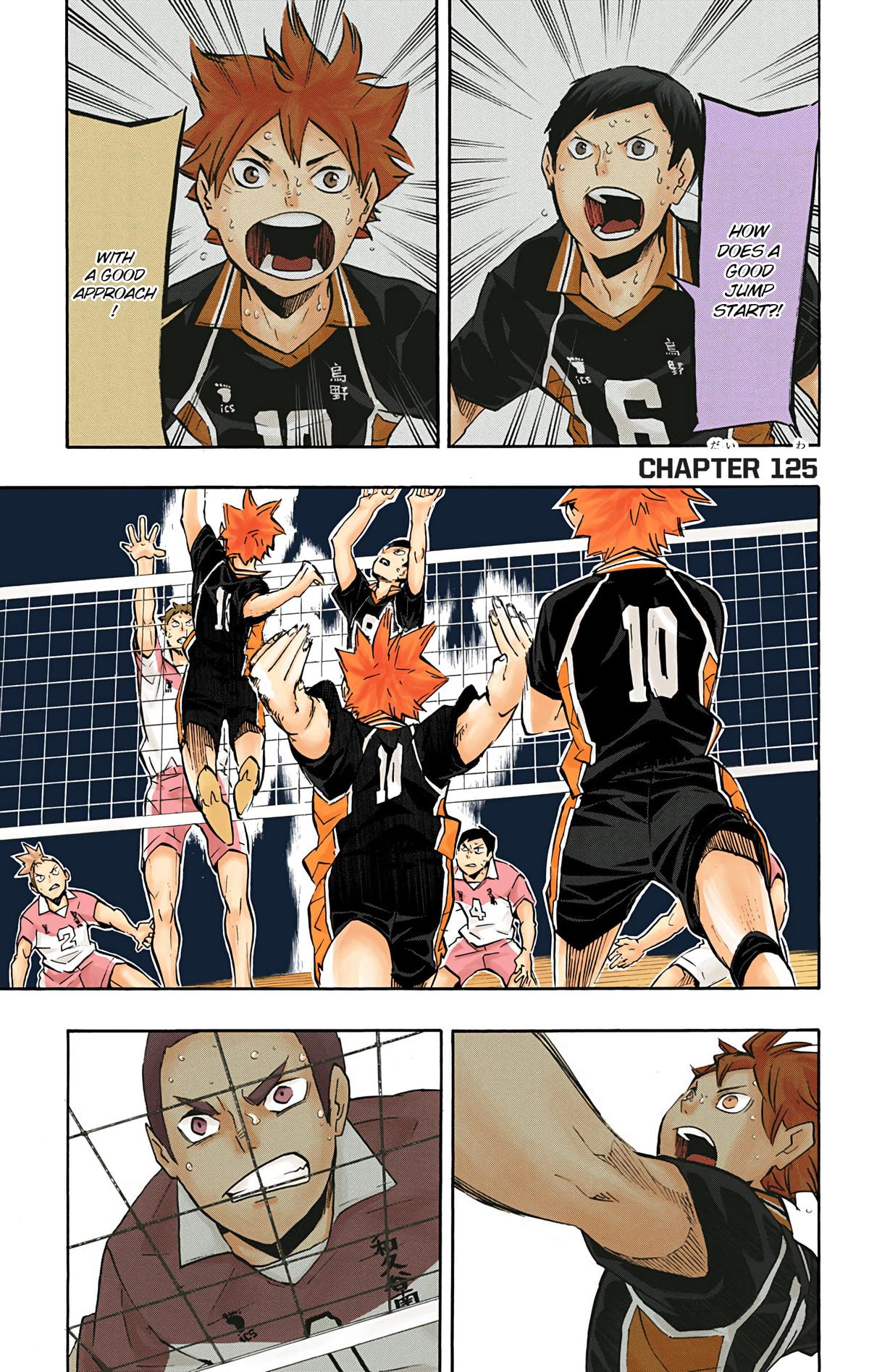 Haikyu!! (Color) Chapter 125