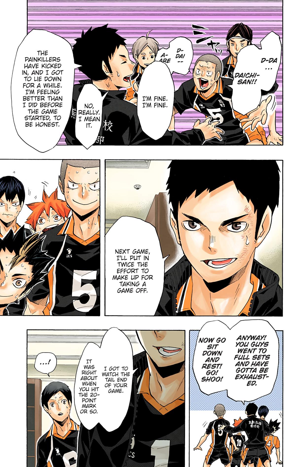 Haikyu!! (Color) Chapter 125