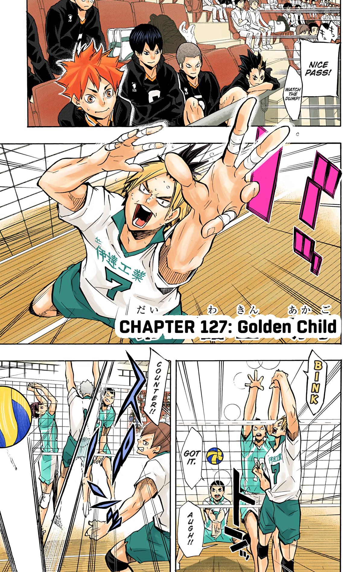 Haikyu!! (Color) Chapter 127
