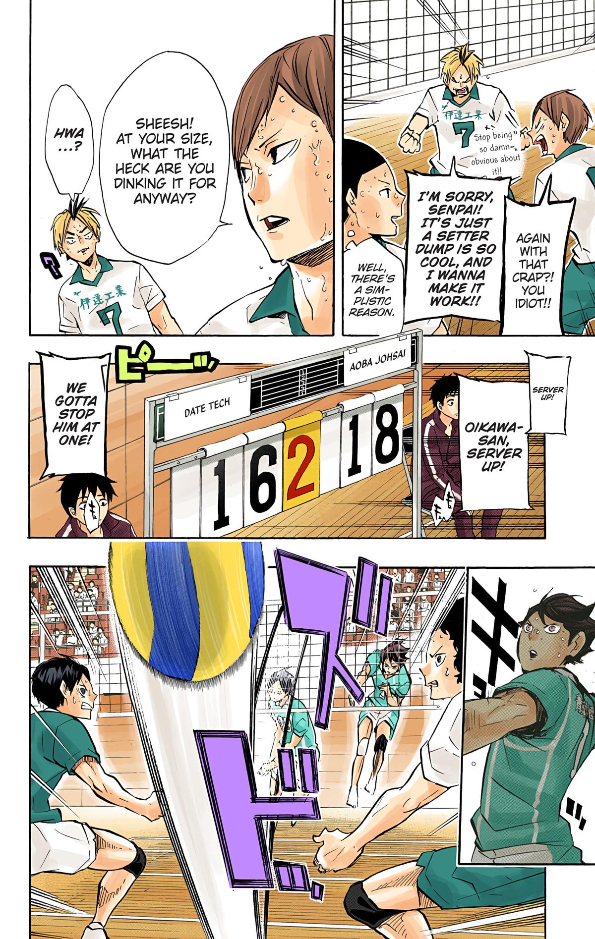 Haikyu!! (Color) Chapter 127