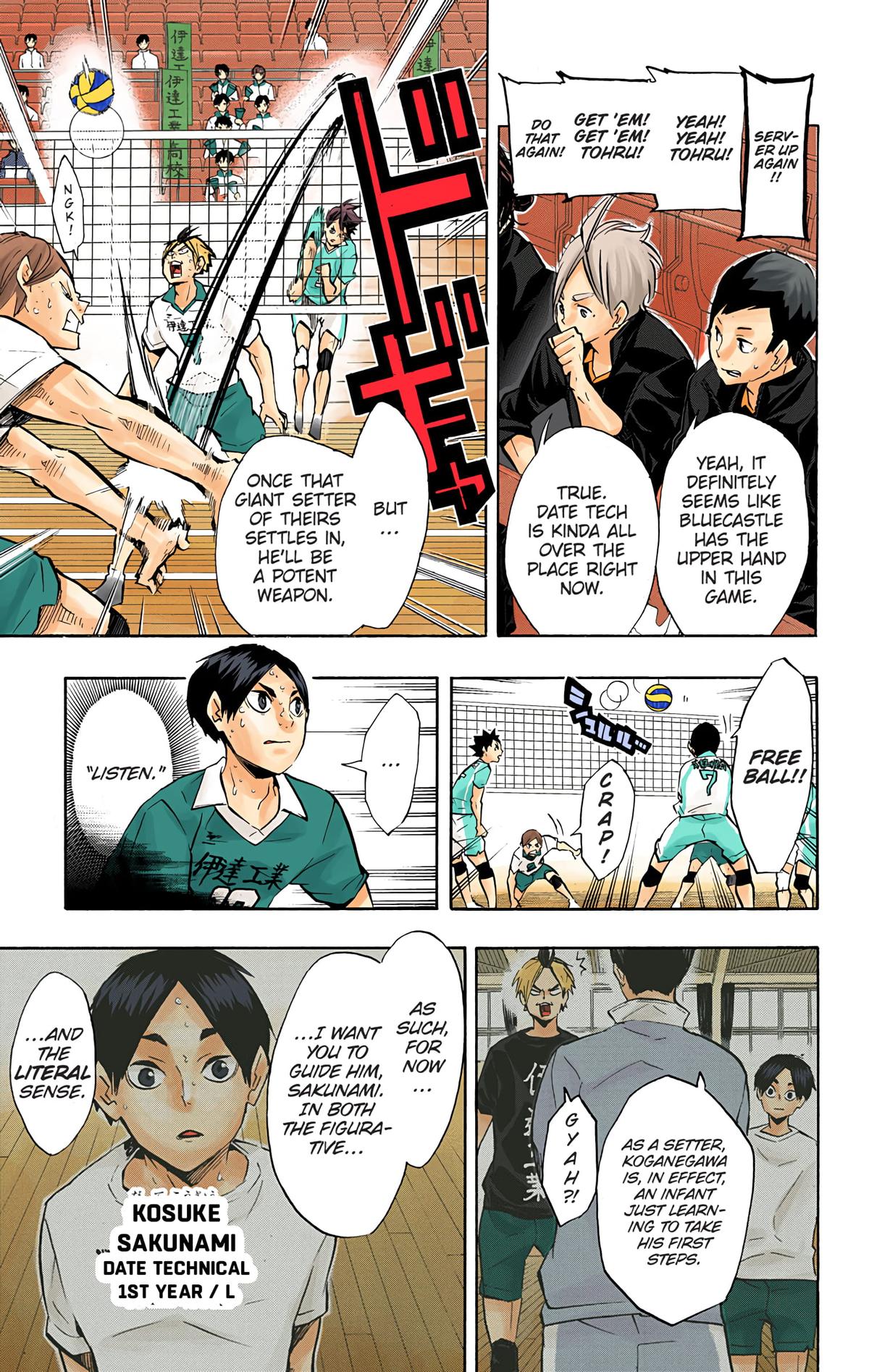 Haikyu!! (Color) Chapter 127