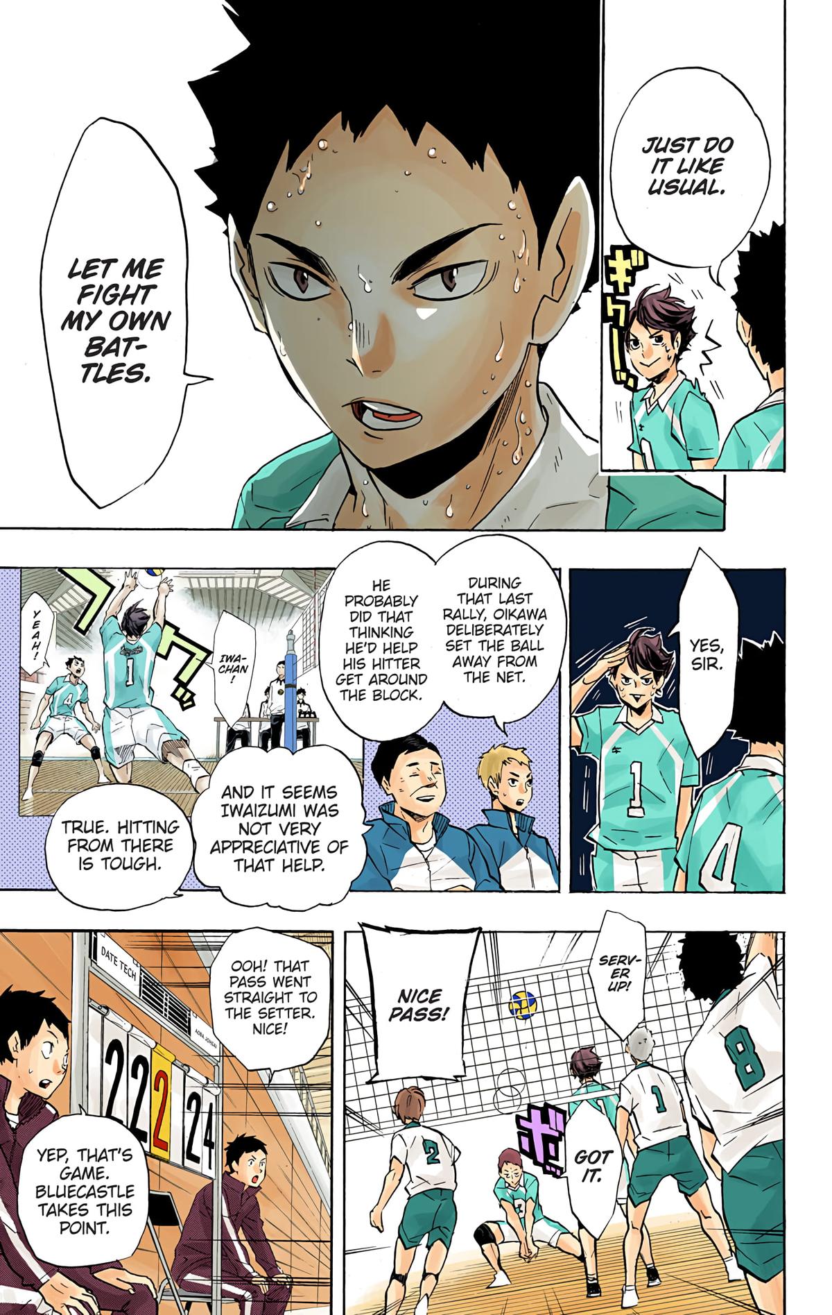 Haikyu!! (Color) Chapter 127
