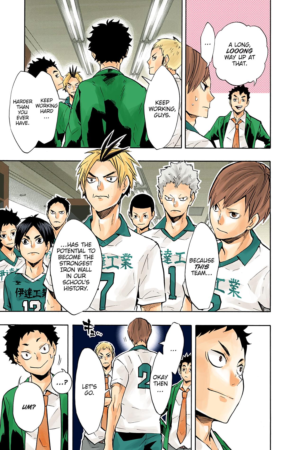 Haikyu!! (Color) Chapter 128