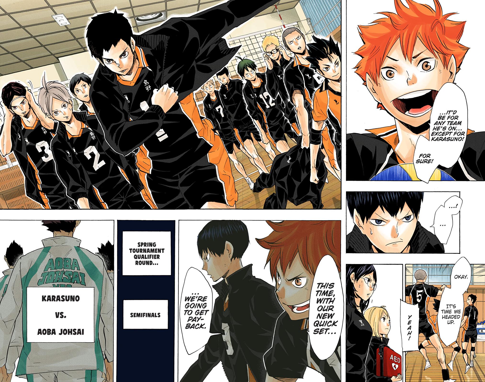 Haikyu!! (Color) Chapter 128