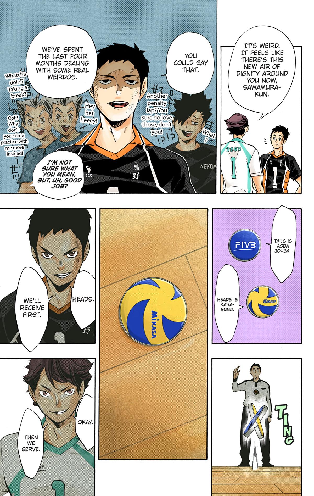 Haikyu!! (Color) Chapter 129