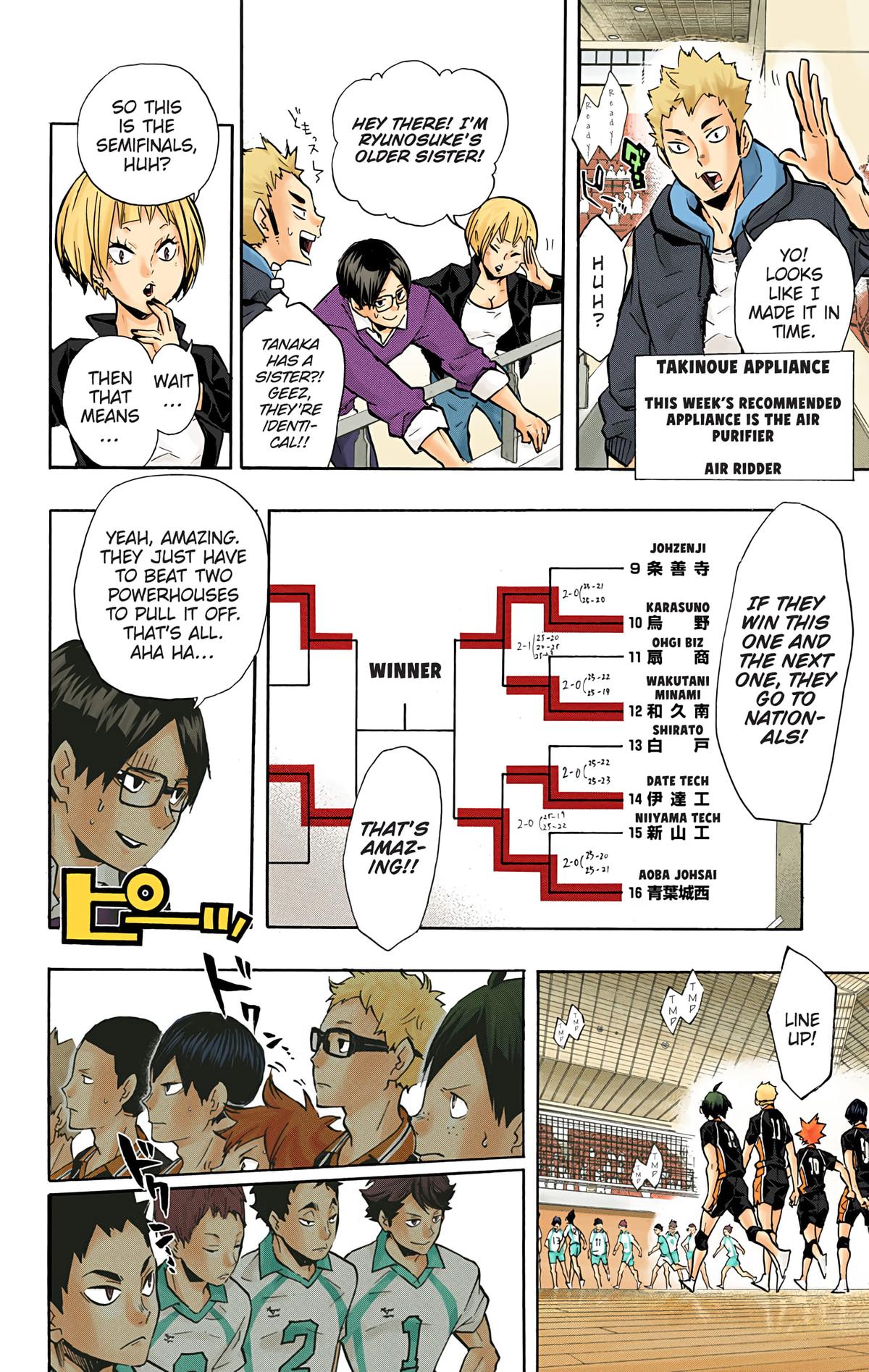 Haikyu!! (Color) Chapter 129
