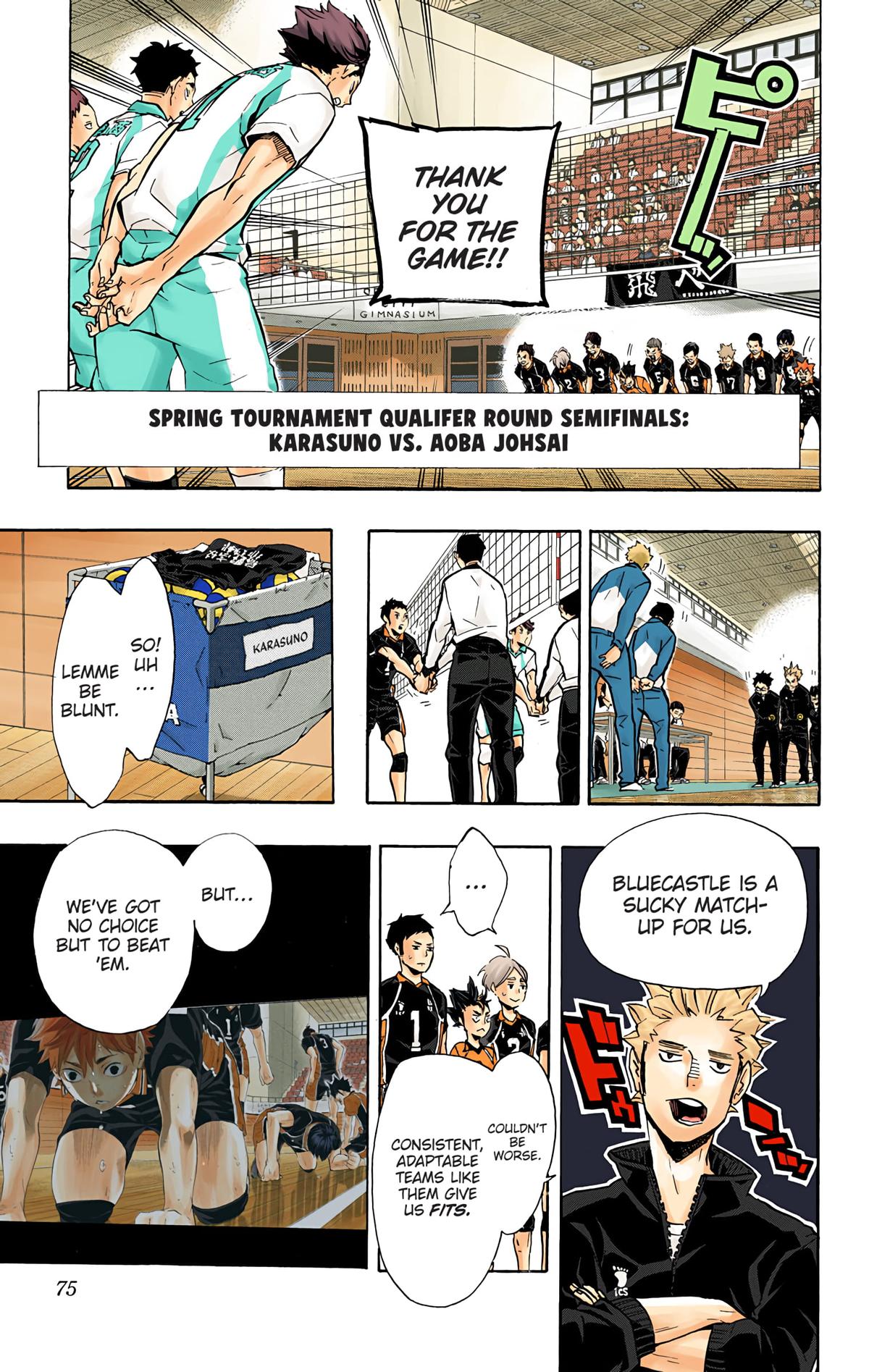 Haikyu!! (Color) Chapter 129