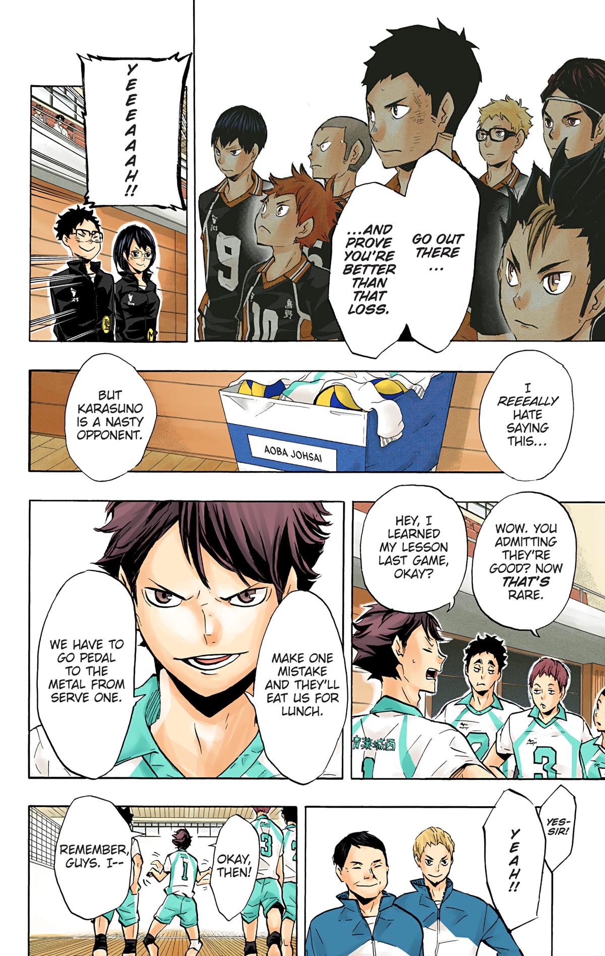 Haikyu!! (Color) Chapter 129