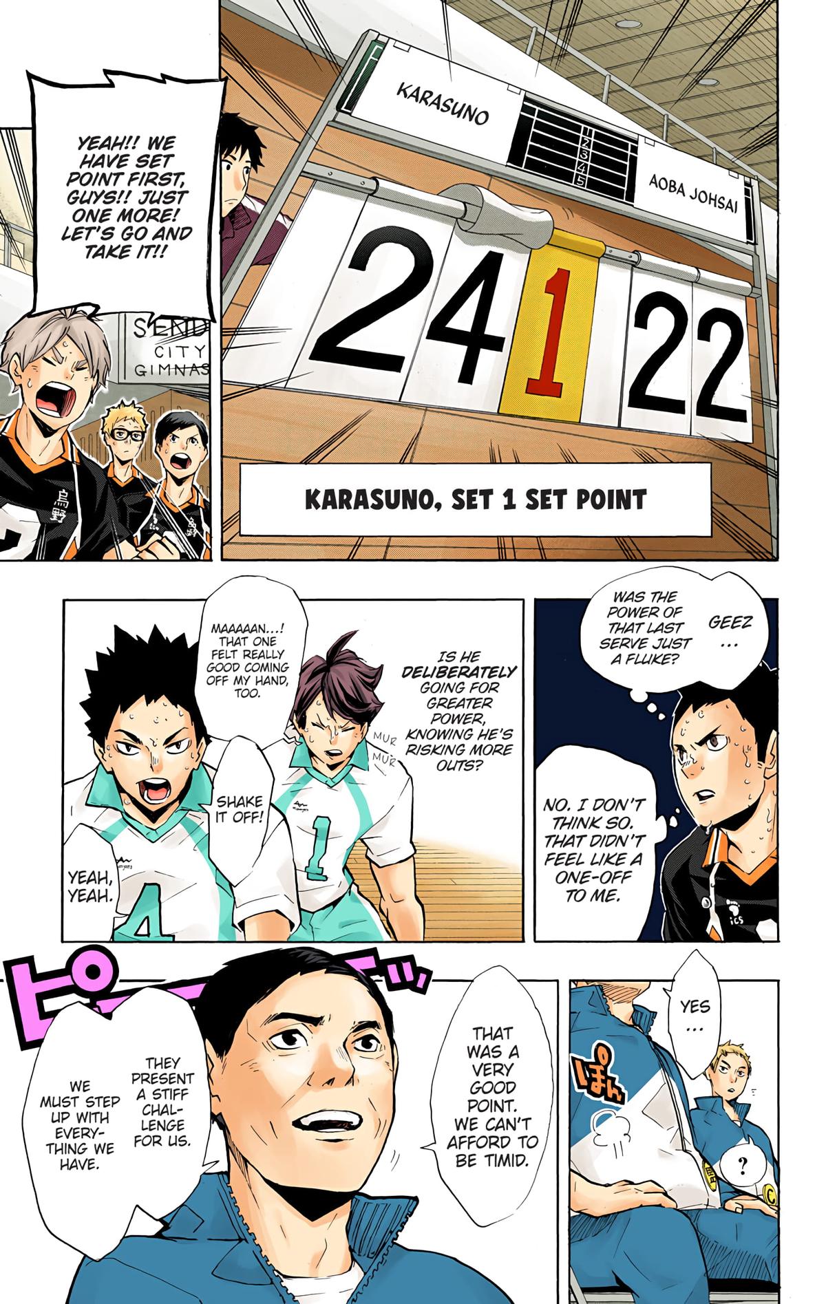 Haikyu!! (Color) Chapter 131