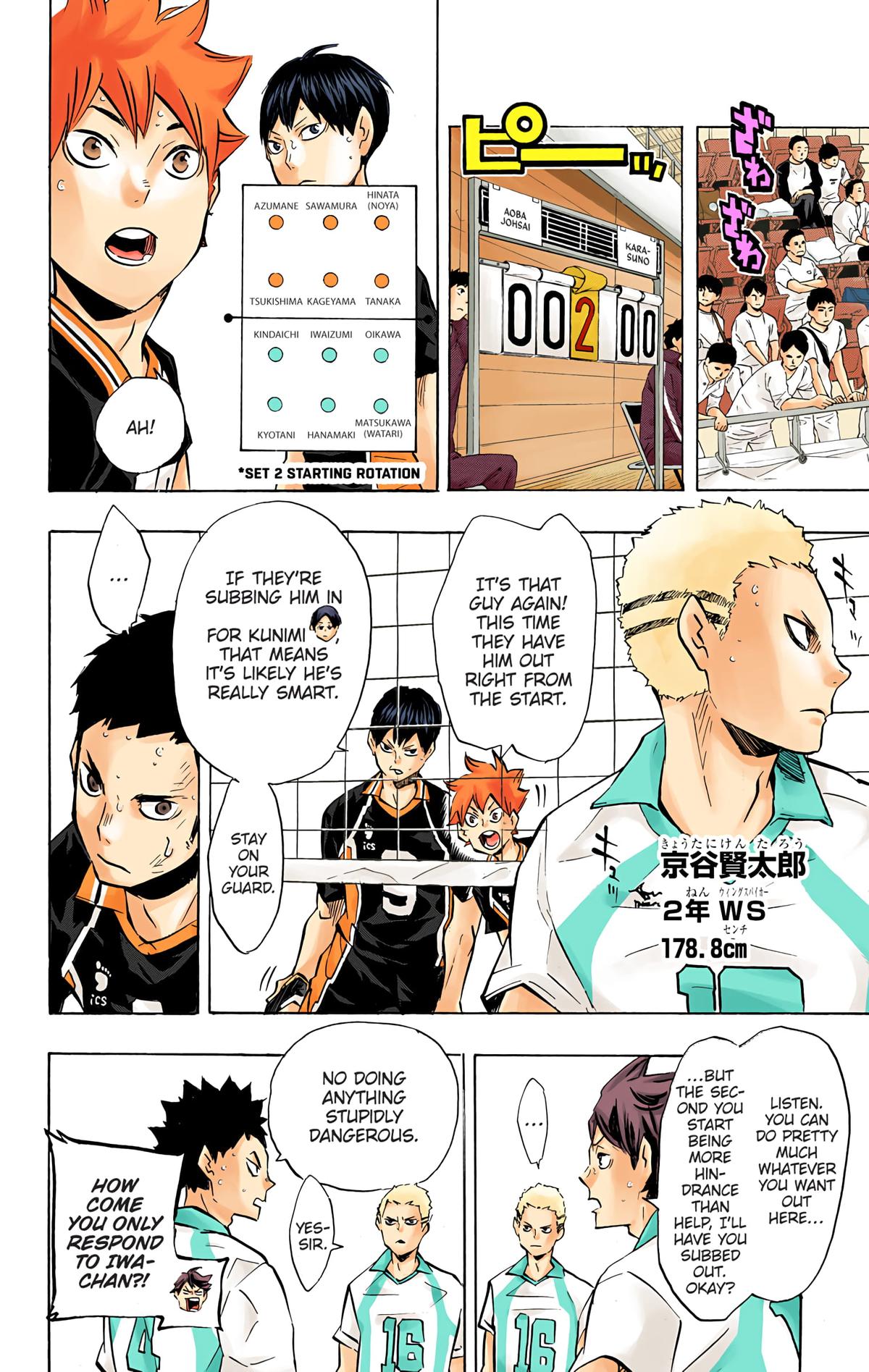 Haikyu!! (Color) Chapter 132