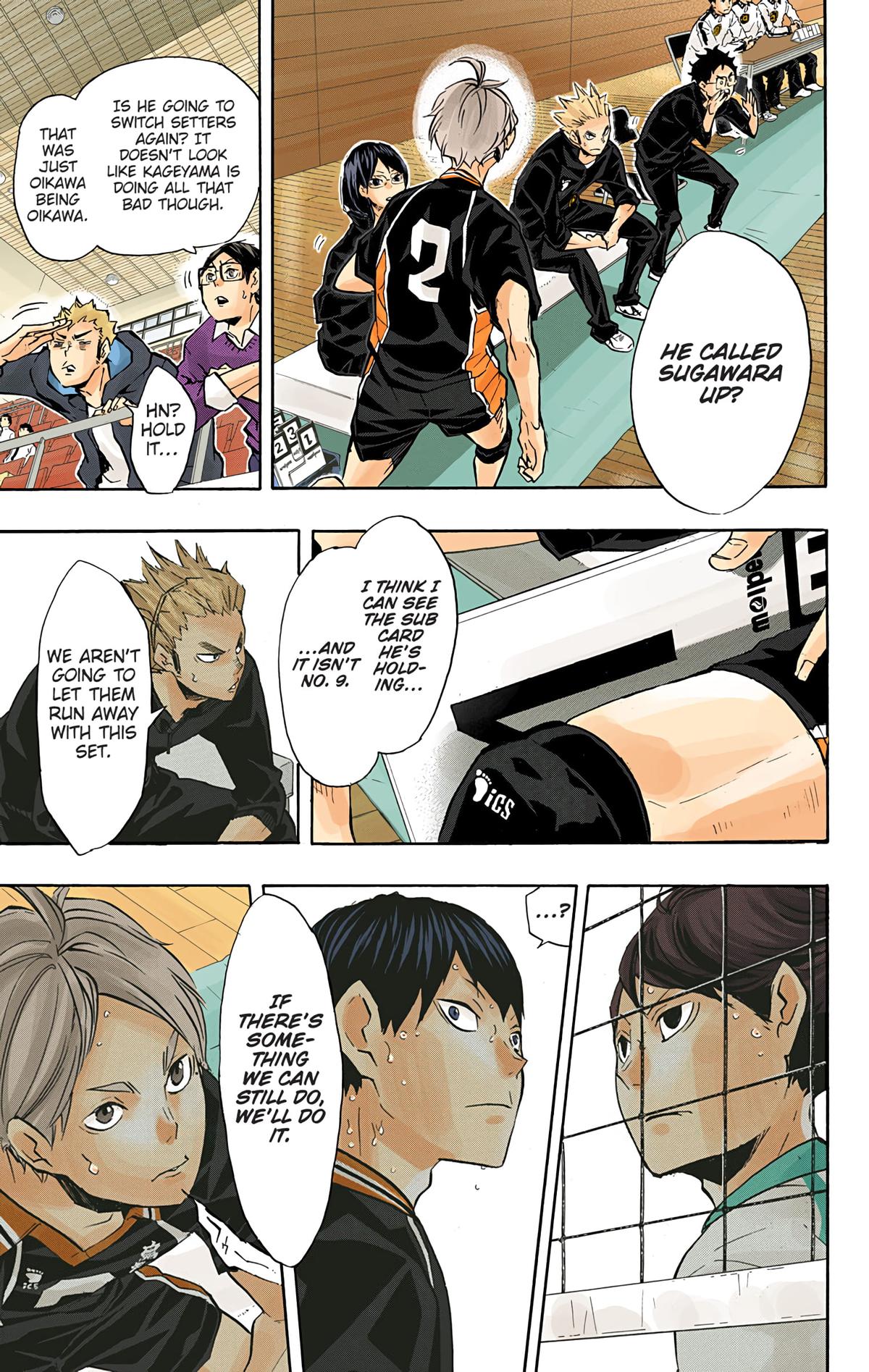 Haikyu!! (Color) Chapter 133