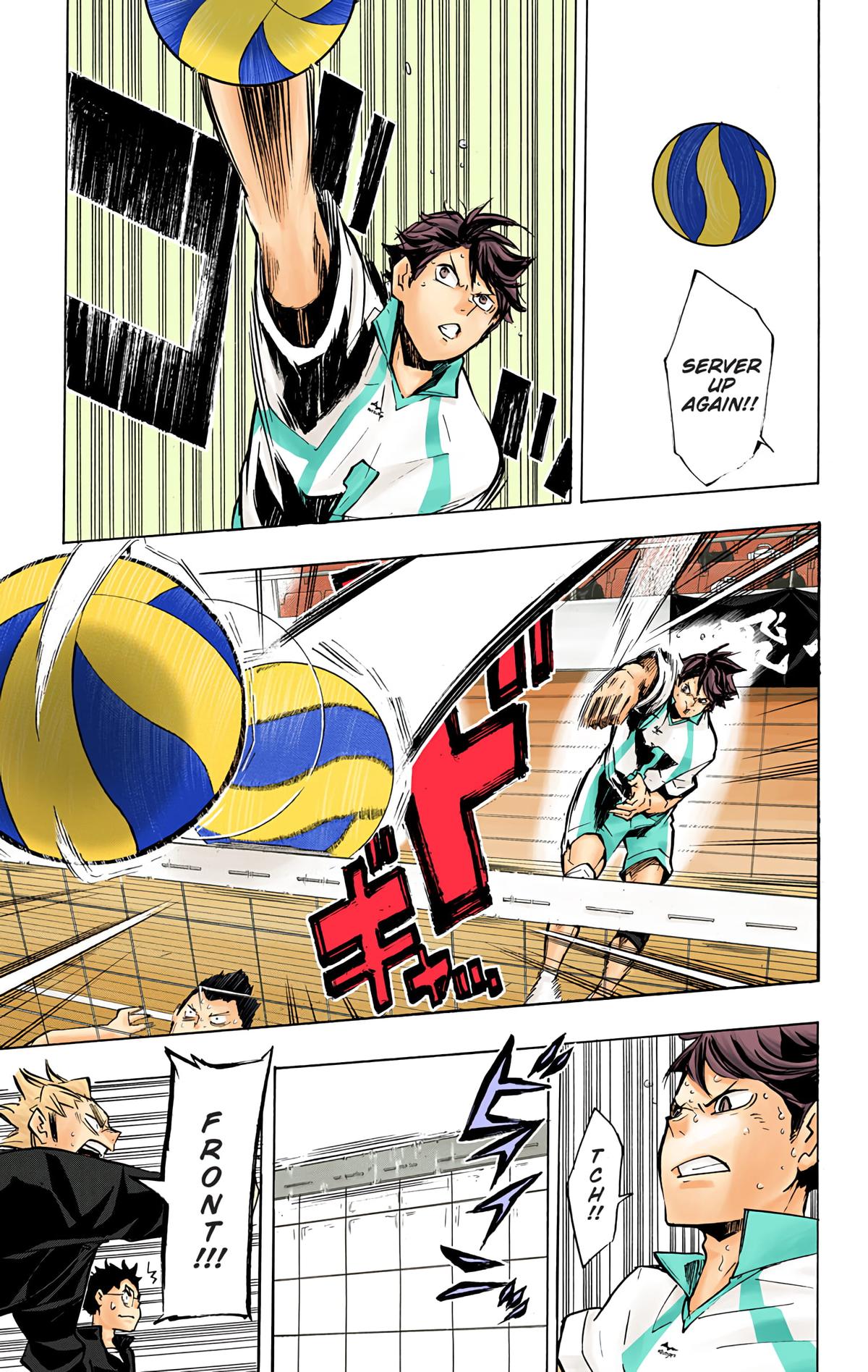 Haikyu!! (Color) Chapter 134