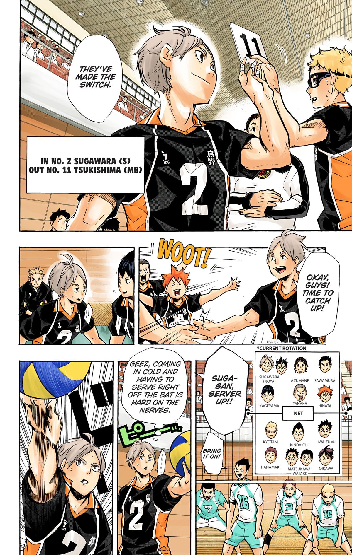 Haikyu!! (Color) Chapter 134