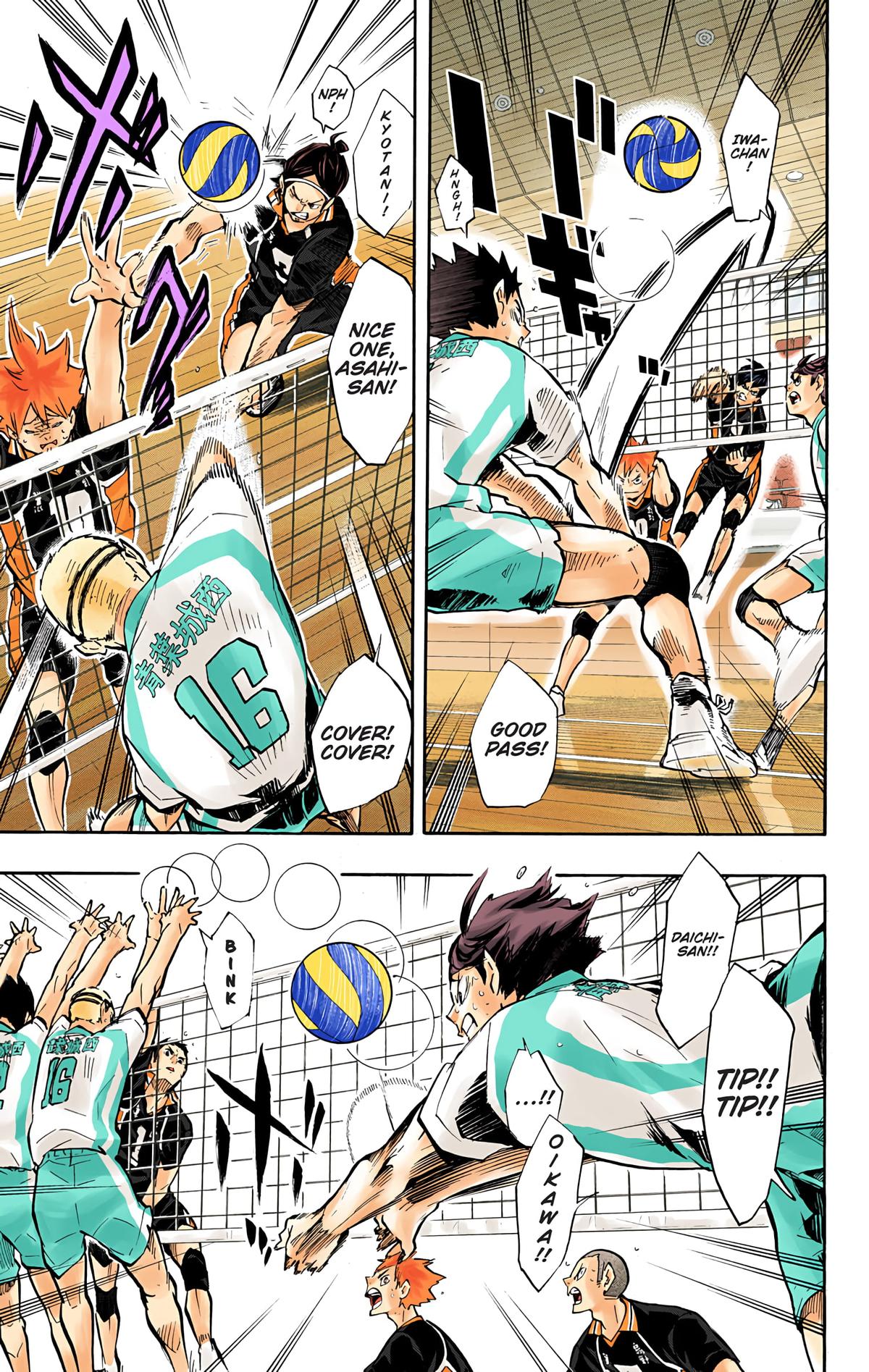 Haikyu!! (Color) Chapter 135