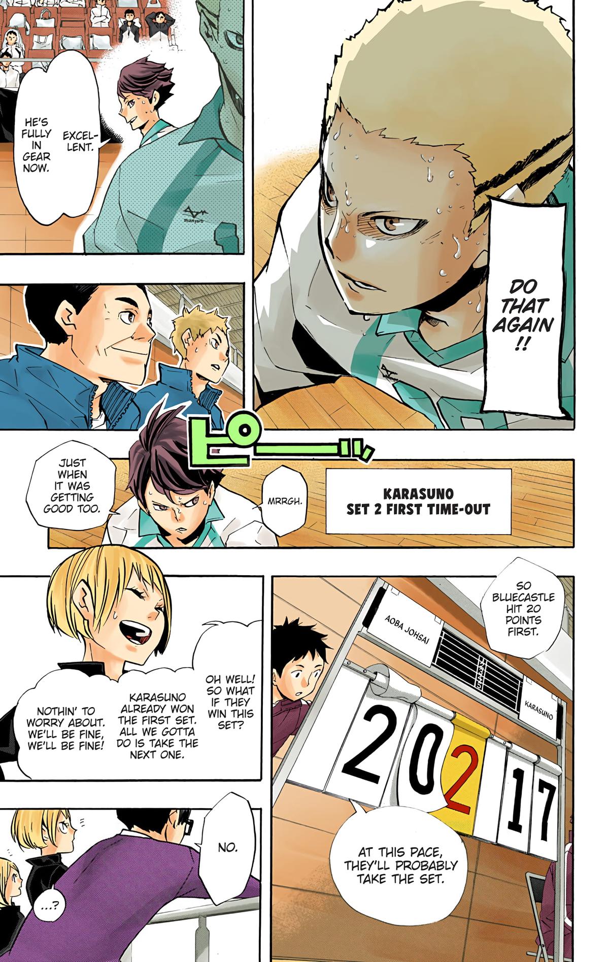 Haikyu!! (Color) Chapter 135