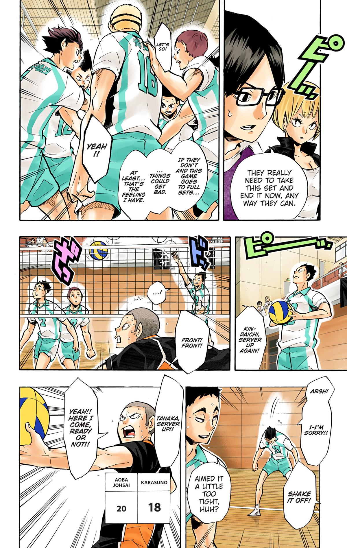 Haikyu!! (Color) Chapter 135