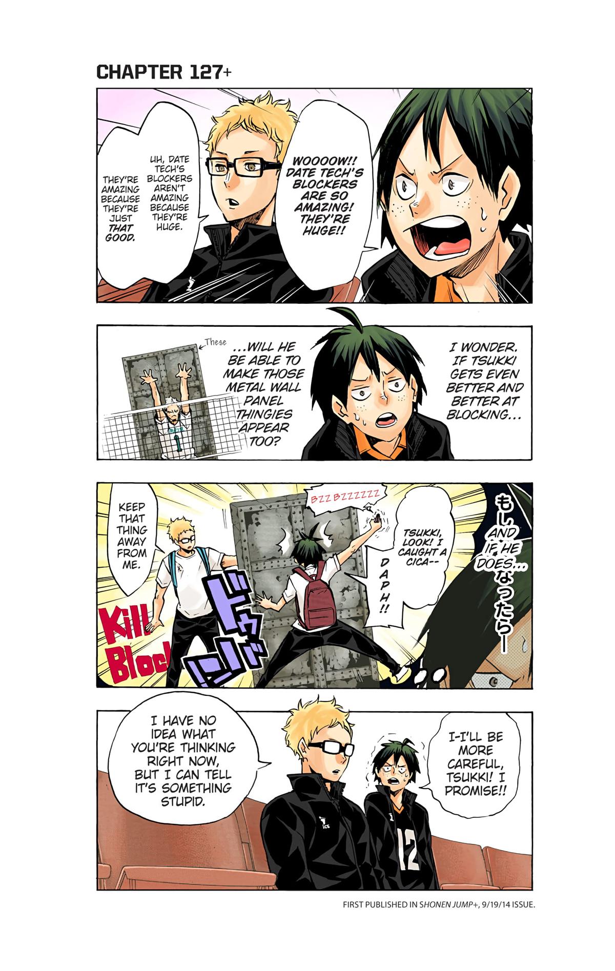 Haikyu!! (Color) Chapter 135