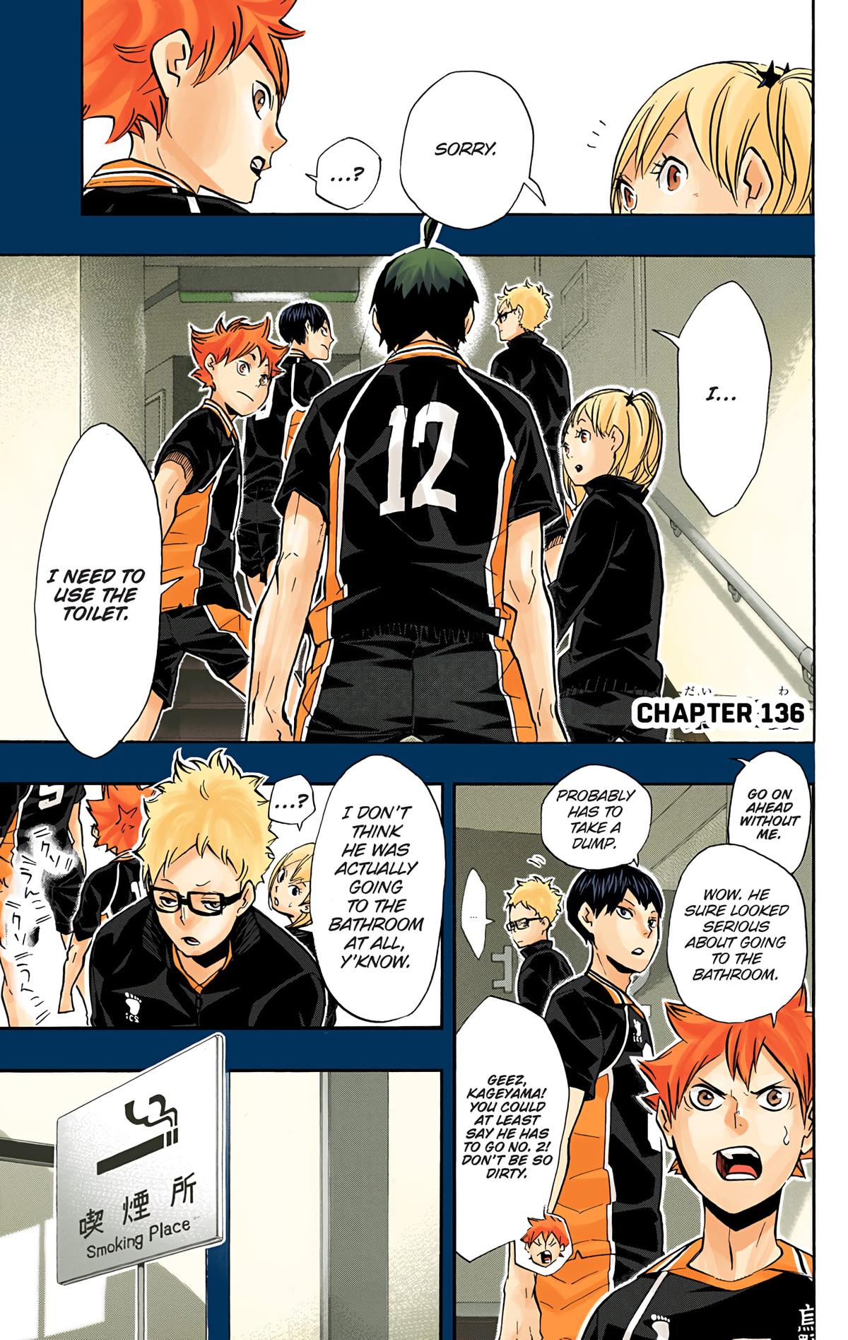 Haikyu!! (Color) Chapter 136