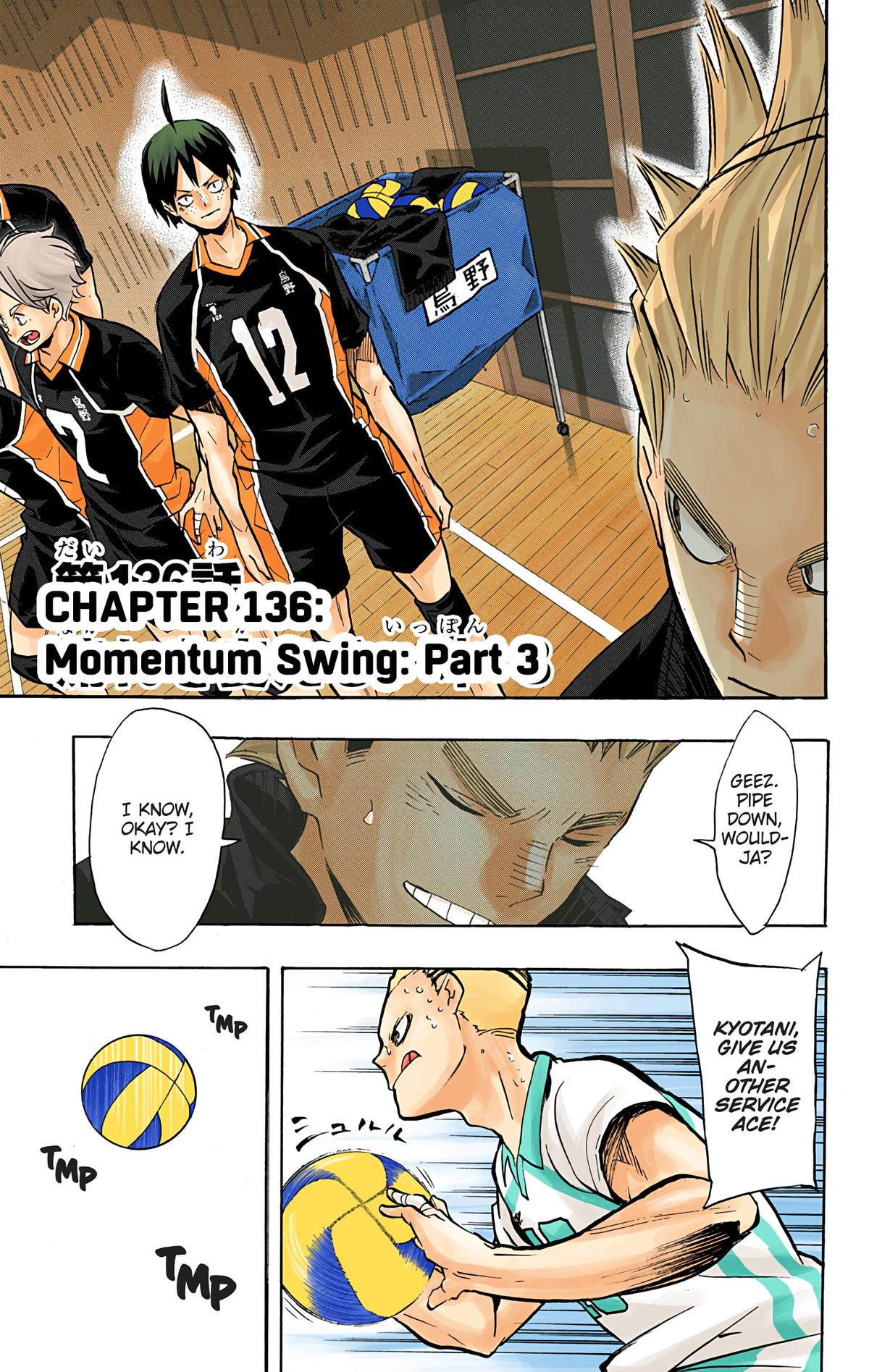Haikyu!! (Color) Chapter 136