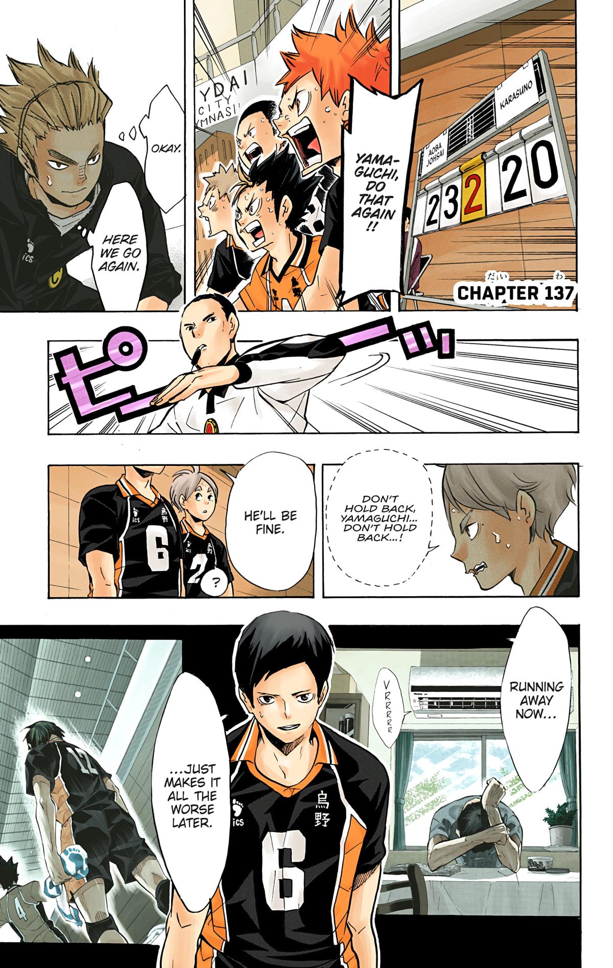 Haikyu!! (Color) Chapter 137