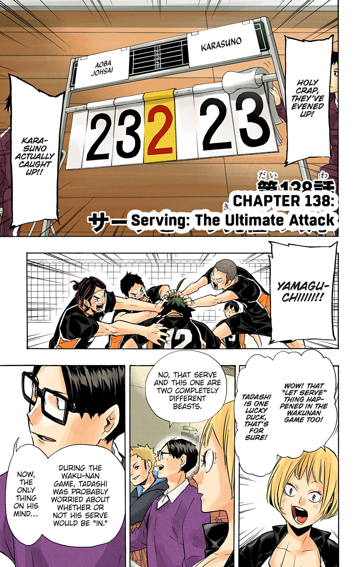 Haikyu!! (Color) Chapter 138