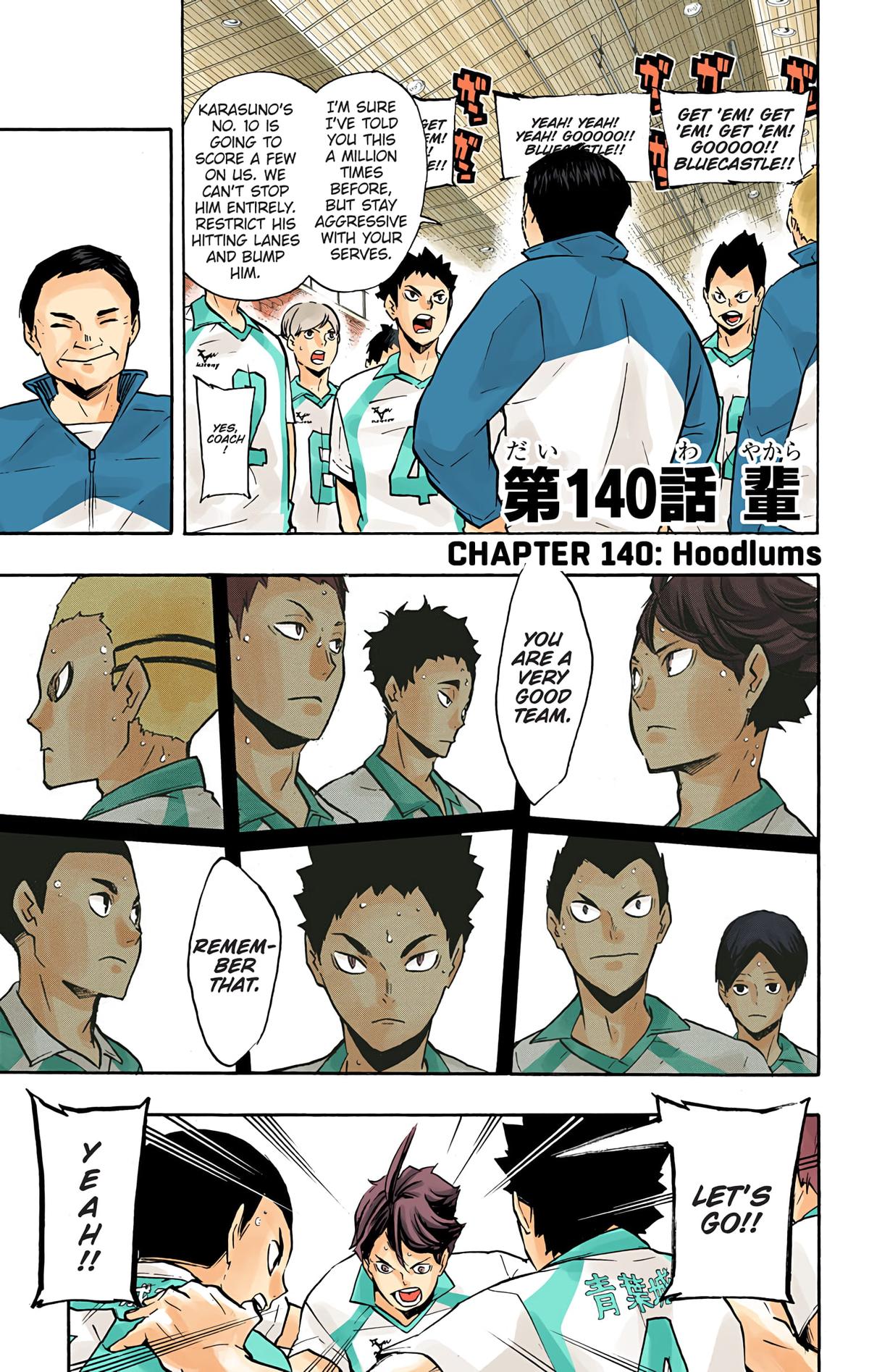 Haikyu!! (Color) Chapter 140