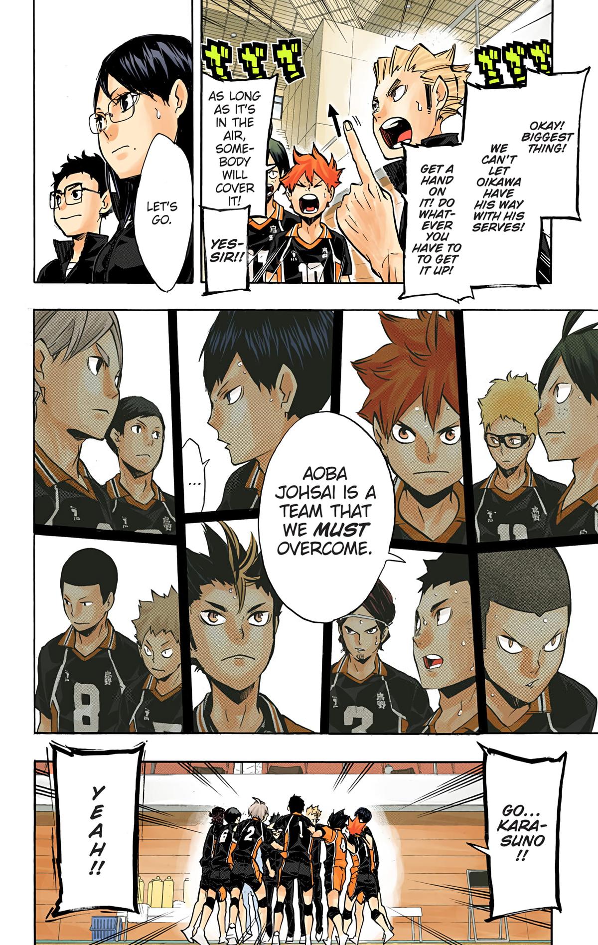 Haikyu!! (Color) Chapter 140