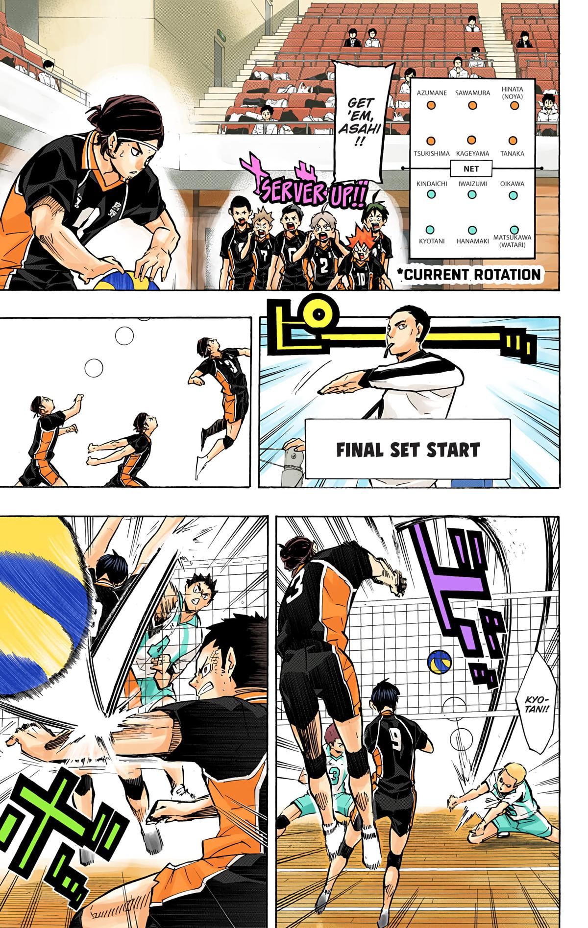 Haikyu!! (Color) Chapter 140