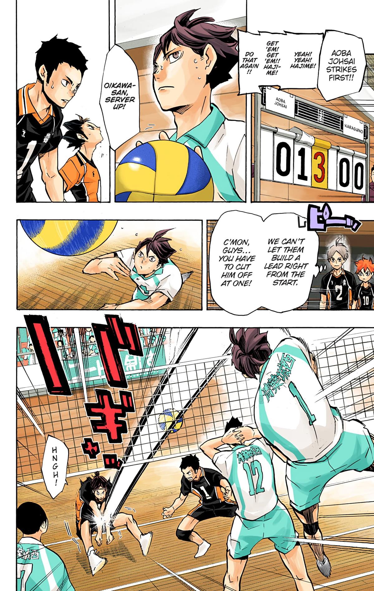 Haikyu!! (Color) Chapter 140