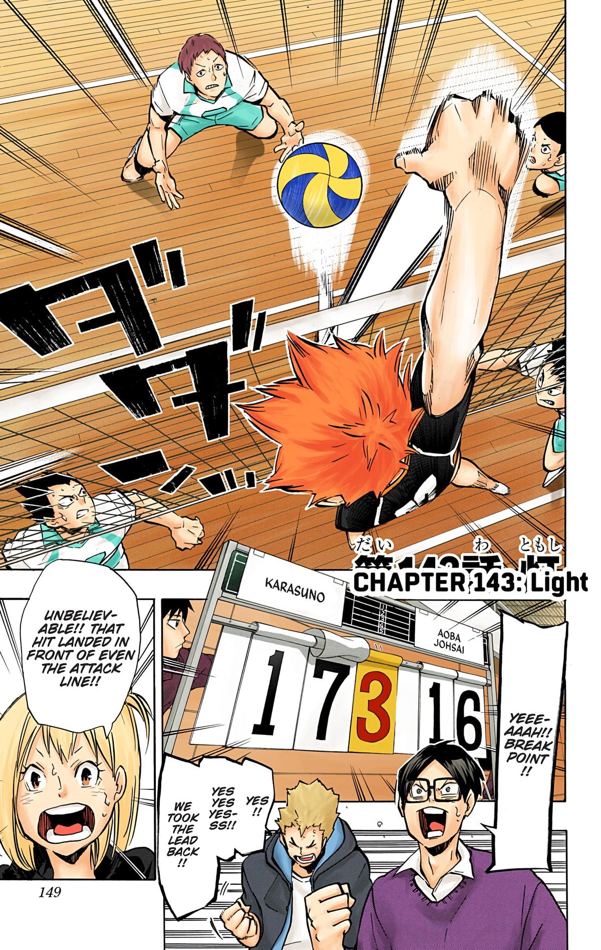 Haikyu!! (Color) Chapter 143