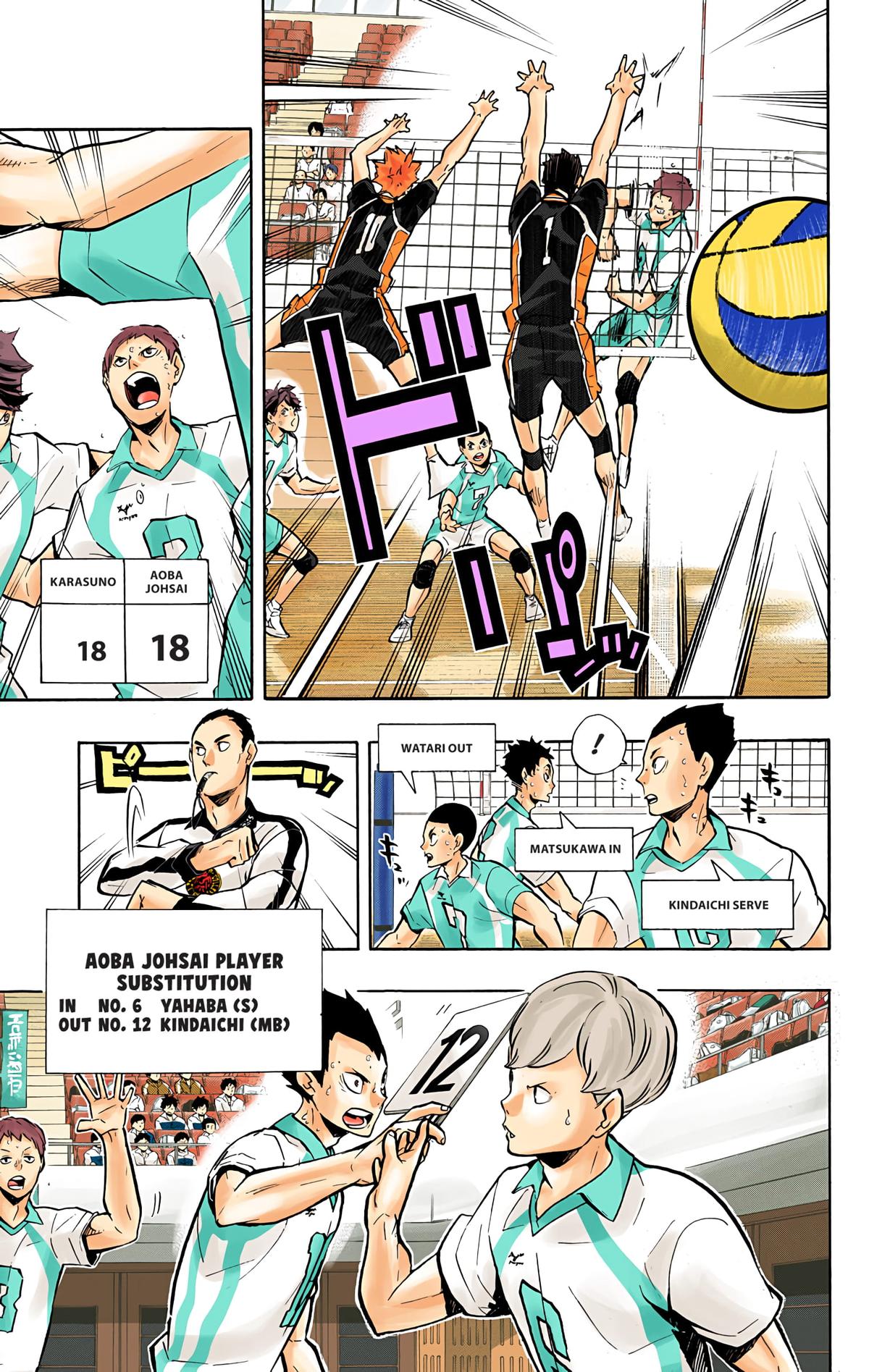Haikyu!! (Color) Chapter 143