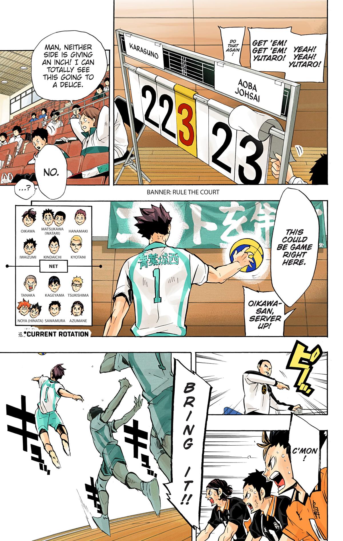 Haikyu!! (Color) Chapter 144
