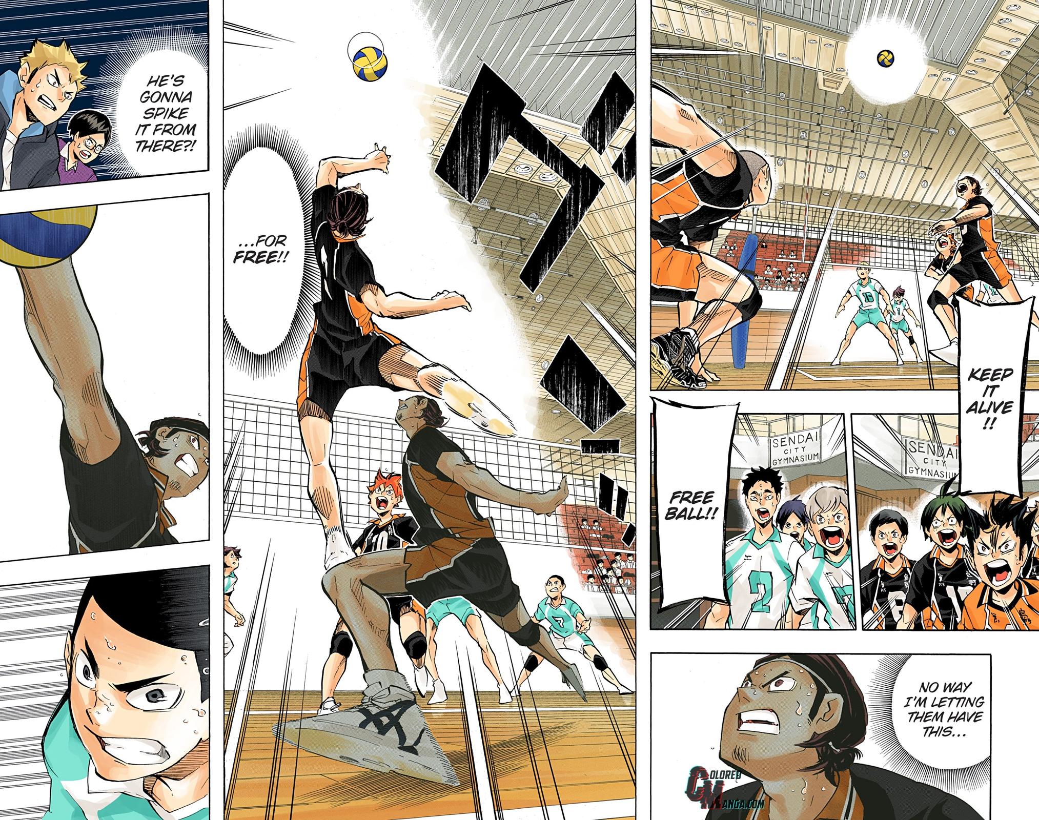 Haikyu!! (Color) Chapter 147