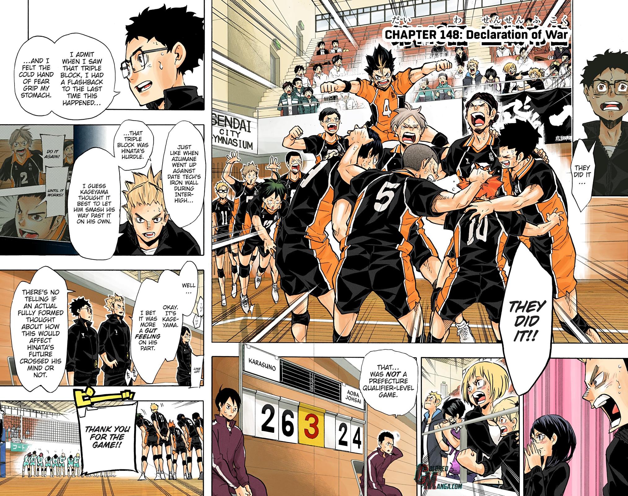 Haikyu!! (Color) Chapter 148