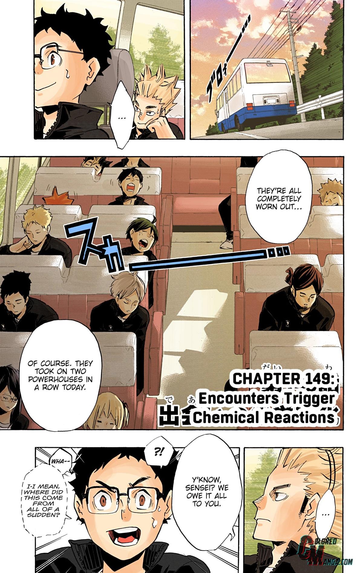 Haikyu!! (Color) Chapter 149