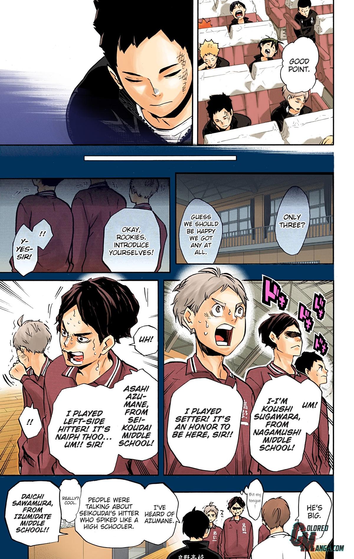 Haikyu!! (Color) Chapter 149