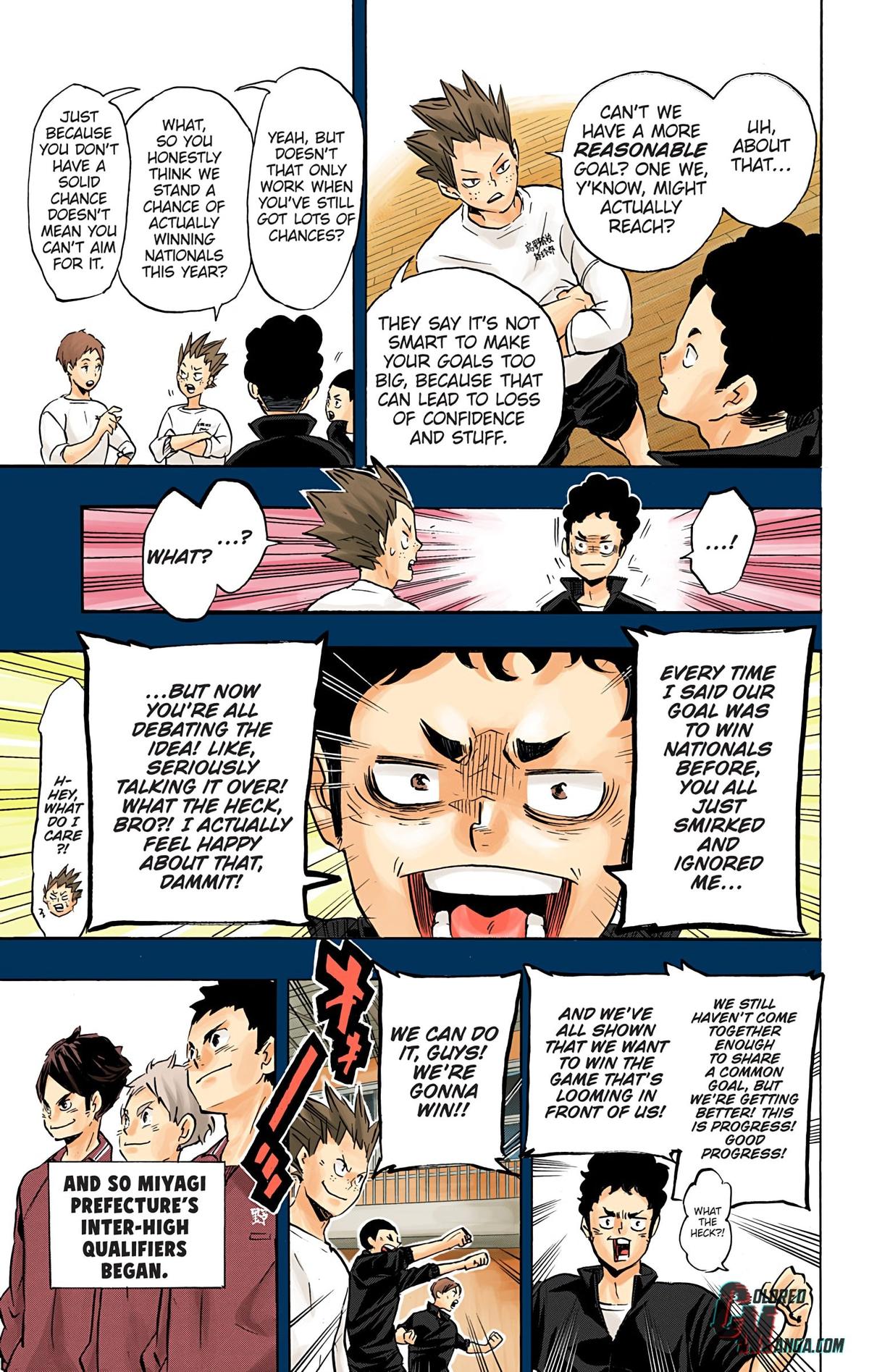 Haikyu!! (Color) Chapter 149