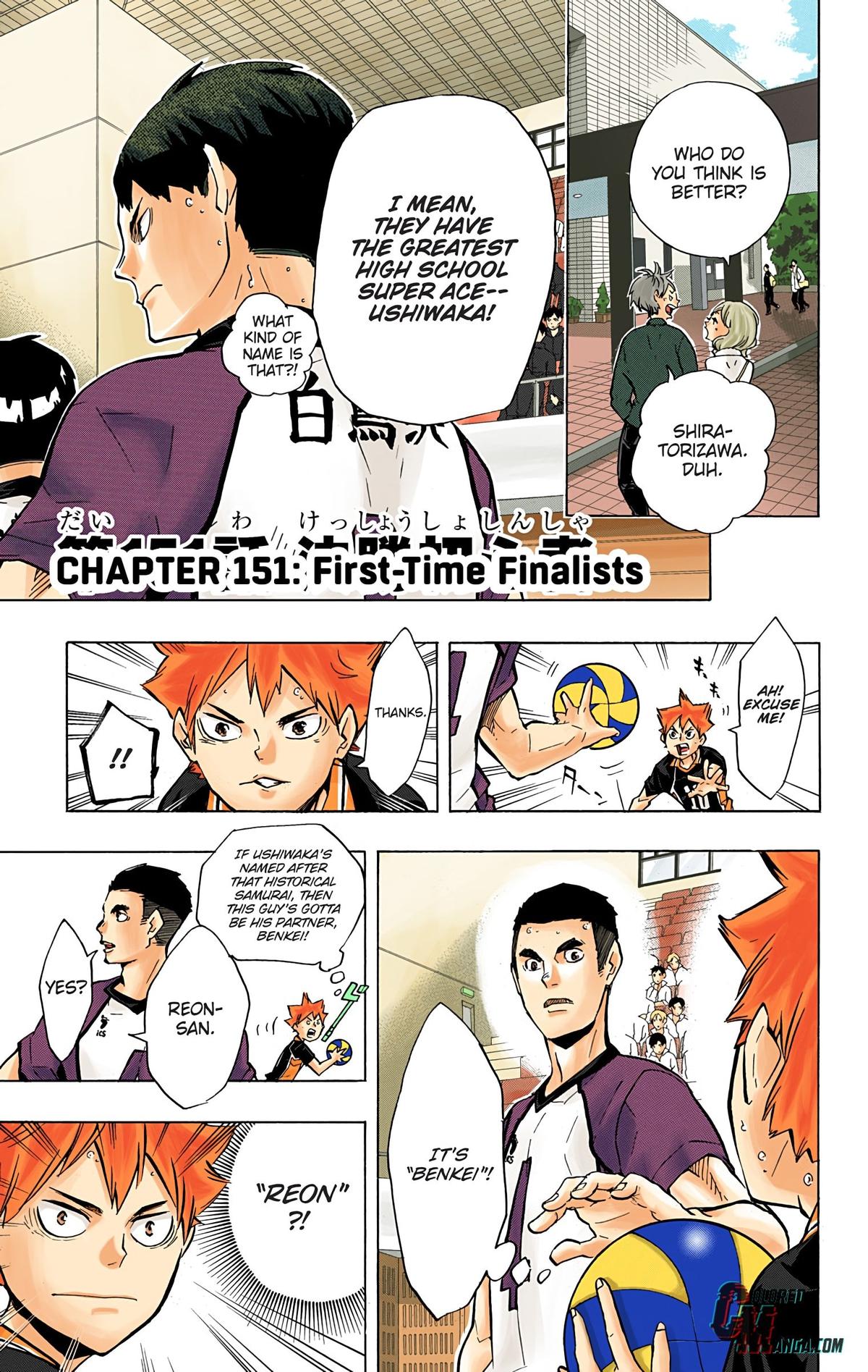 Haikyu!! (Color) Chapter 151