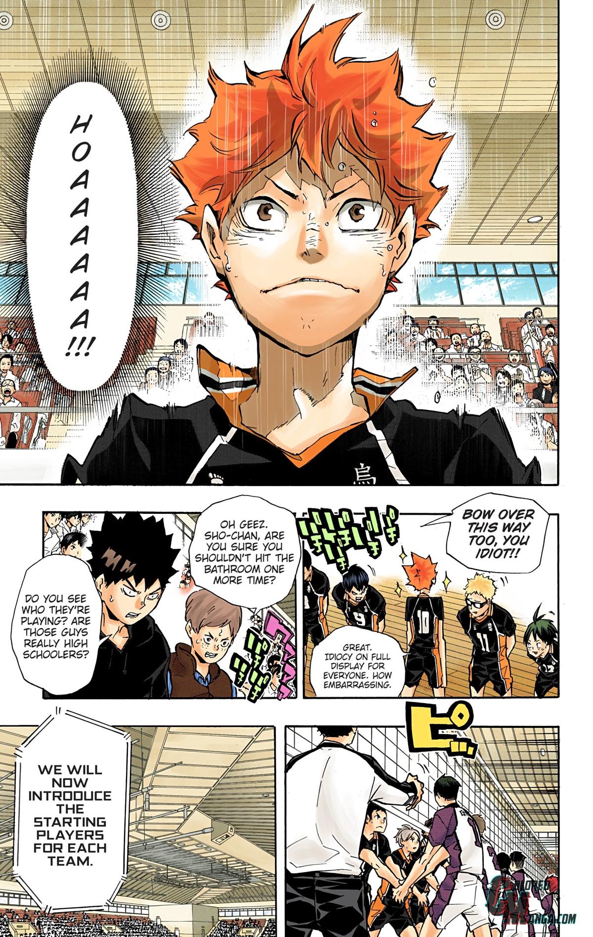 Haikyu!! (Color) Chapter 151