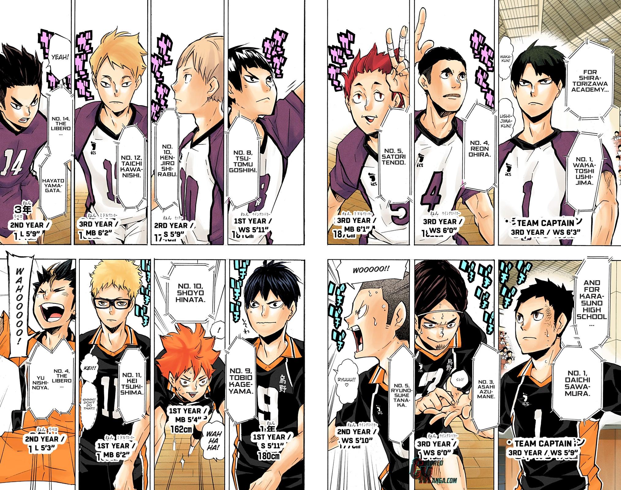 Haikyu!! (Color) Chapter 151