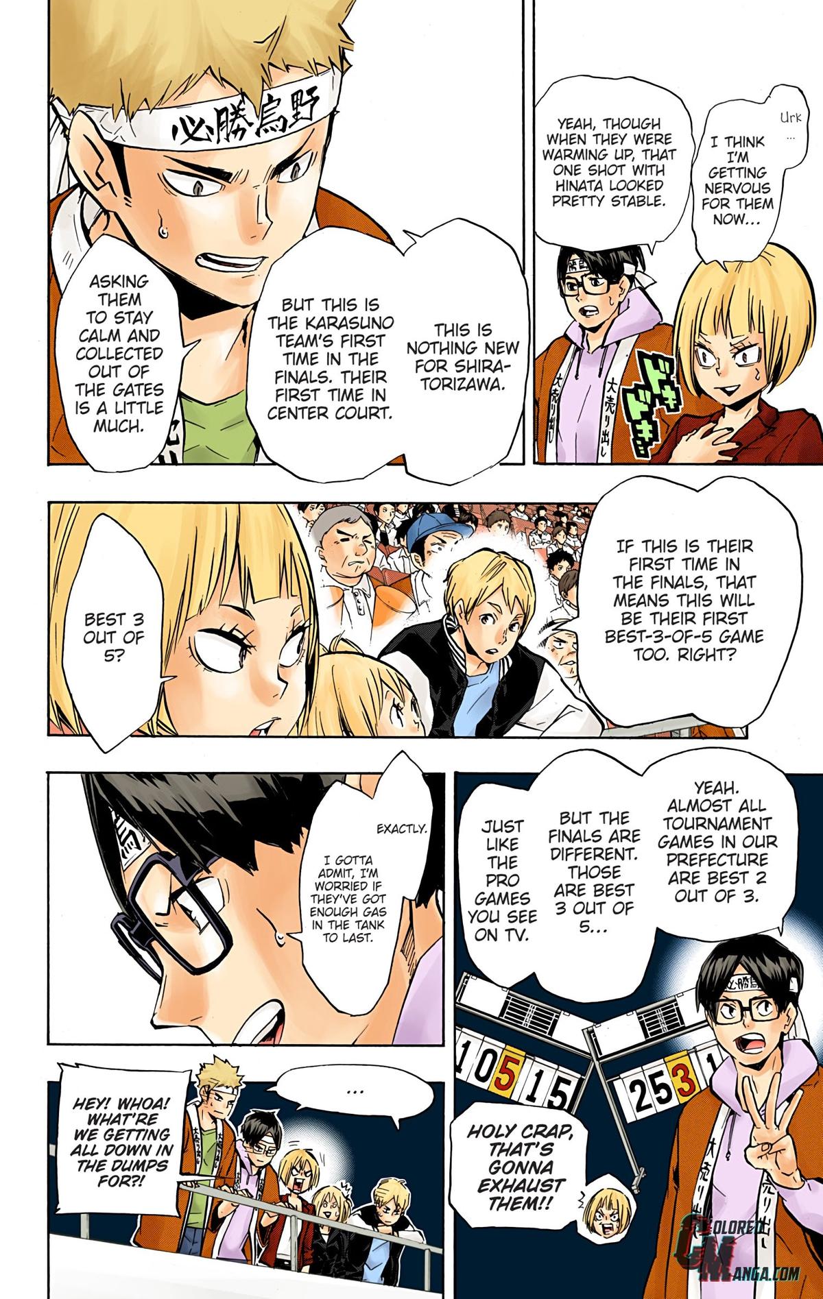 Haikyu!! (Color) Chapter 151