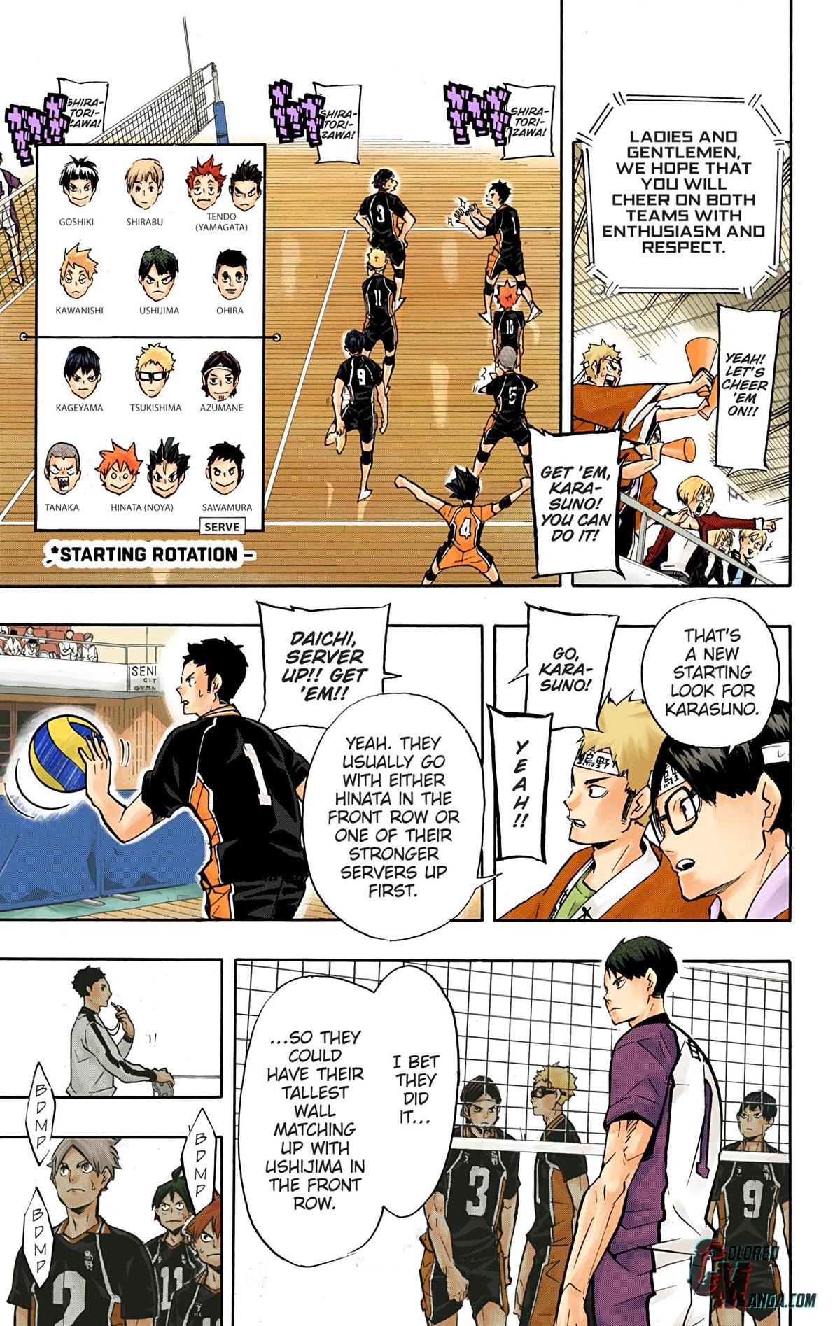 Haikyu!! (Color) Chapter 151